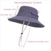 Sun Protection Fisherman's Hat Large-Brimmed Sunscreen Bucket Hat New Sun Hat  Men