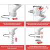 Washable Pastas Press Attachment With 7 Interchangeable Plates Kitchen Pastas Maker for Stand Mixers Accessories