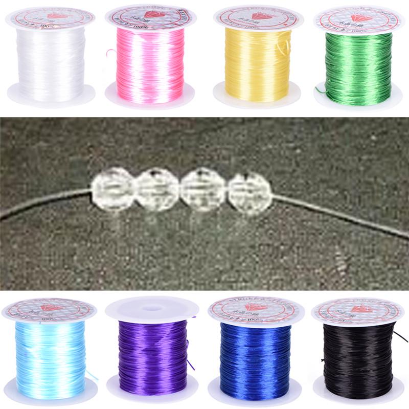 0.8Mm Crystal Beads Lines Elastic Cord Diy Handmade Beaded Line Hand Chain Line Hot