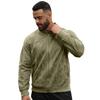 Men's Full Zip Loose Fit Stand Collar Jacket with Soft Texture for Casual Commute