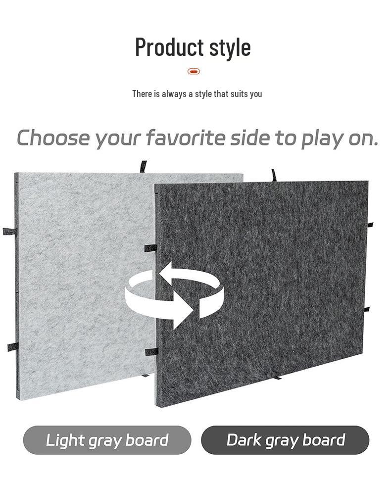 Children's Cross-Border Jigsaw Table - 1000-Piece Non-Woven Mat with 6 Drawers for Portable Puzzle Sorting