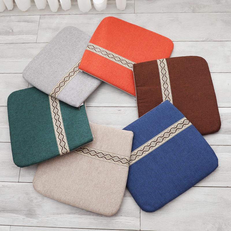 Four Season Universal Dining Chair Cushion Thicken Cotton Removable and Washable Anti Slip Cushions Office Computer Seat Cushion
