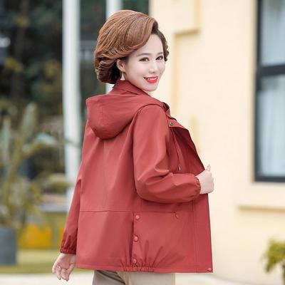 Herbstjacke Jacke Mode Damen Frühling und Herbst Windjacke Mode Dünne Kurze Jacke Oberteil