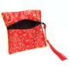 Quartet Zipper Packaging Tassel Beads Fabric Brocade Jewelery Bag Wallet Handbags Tips Bag