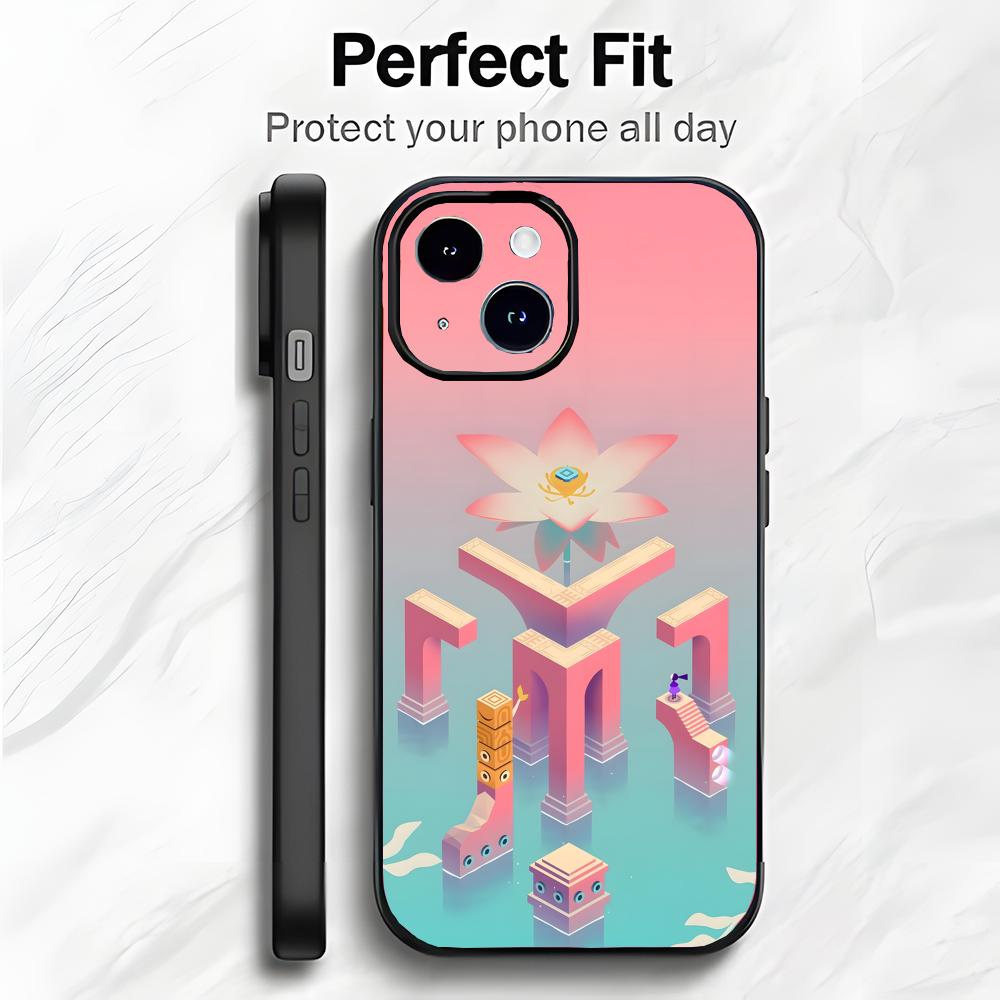 

Games M-Monument Valley 3 Phone Case Phone Case Soft Packaging Lightweight For iPhone17 16 15 14 13ProMax iphone12promax