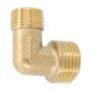 Male Thread Brass Check Valve Elbow Coupler Connector 20.5*16.5mm 90 Degree Oil-free Air Compressor Accessories