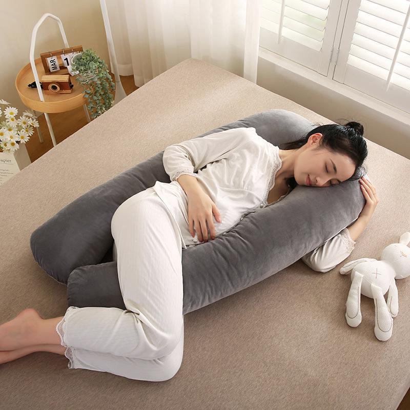 Pregnancy Support Pillow: G, U & L Shapes for Side Sleeping & Back Support