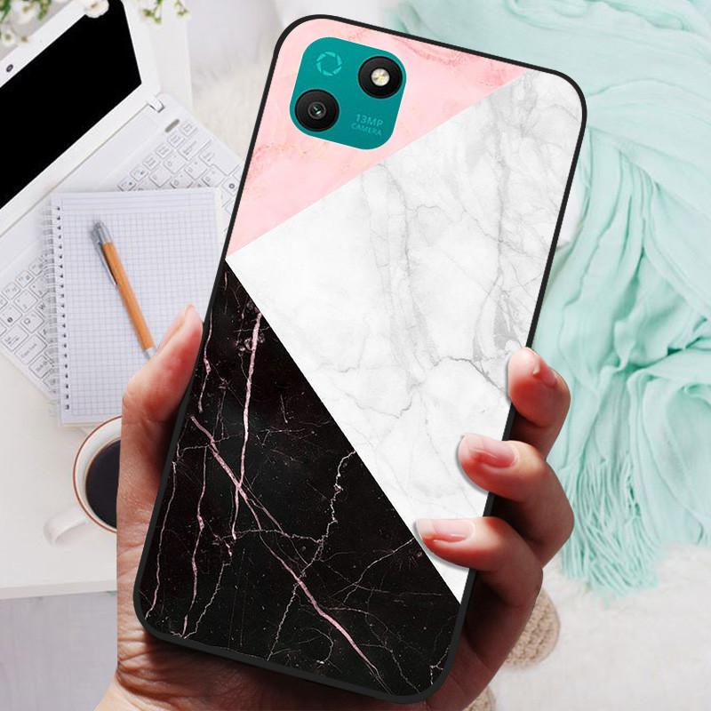 Soft Phone Cover For Wiko T10 4G Case T3 Funda TPU Space Marble Black Silicone Coque for Wiko T 10 WikoT3 Shockproof Cartoon