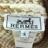 Vynikající HERMES Pletená čepice Klikněte zde Béžová kašmírová Dámská S Použitá