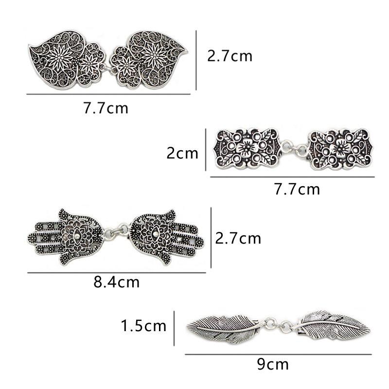 Damskie klipsy szpilki guziki do szalowych swetrów Retro broszki dekoracyjna biżuteria akcesoria do prezentów