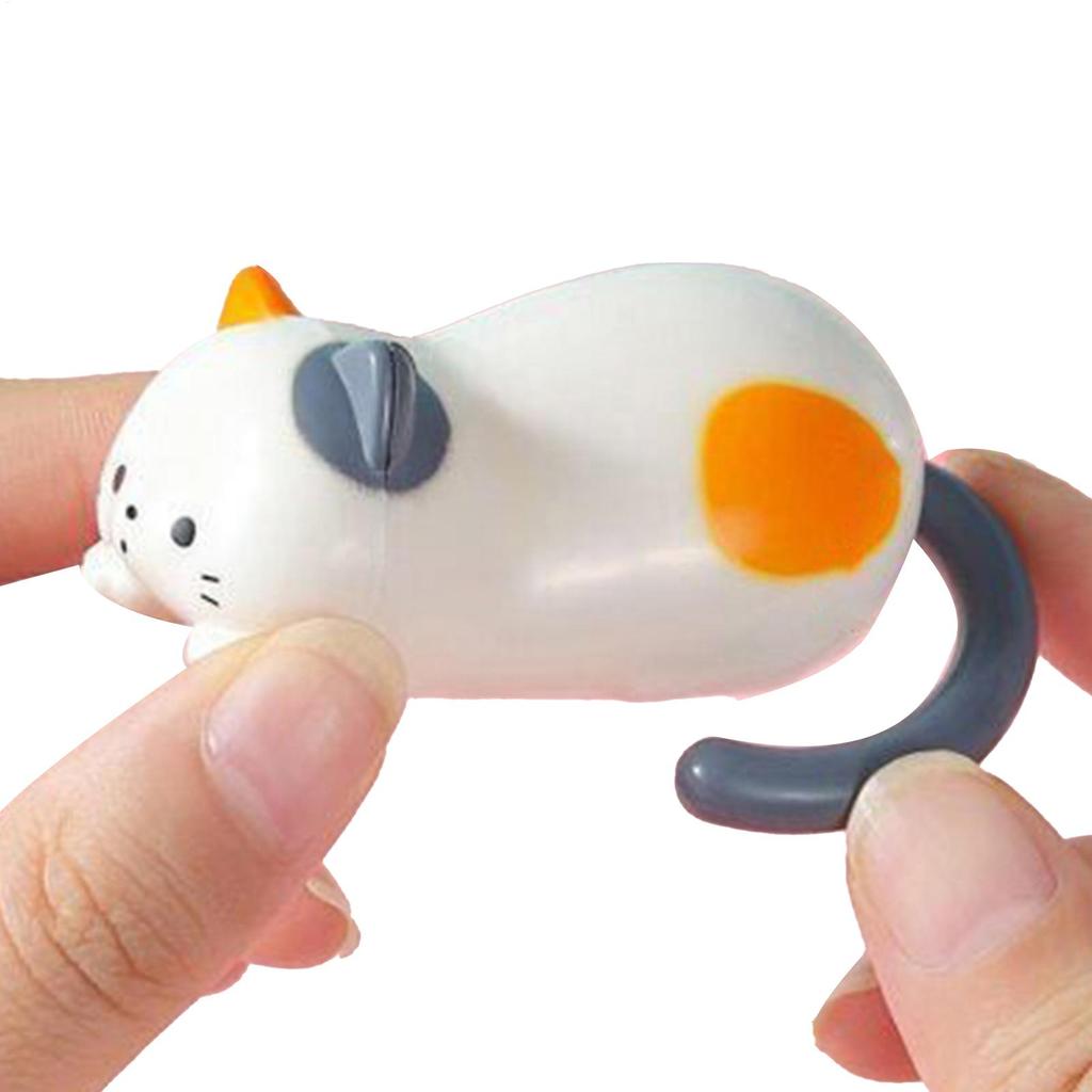 1PC Clockwork Cat Miniatures for Stress Relief Entertainment Clockwork Rolling Kitten Toy for Endless Fun and Relaxation