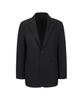 Sieg Seersucker Single Set-Up Jacket Navy (Piead4027)