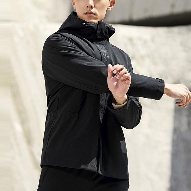 ANTA Variety Training Collection Jackets Men's Black Hooded Moderate Other 952147670-4