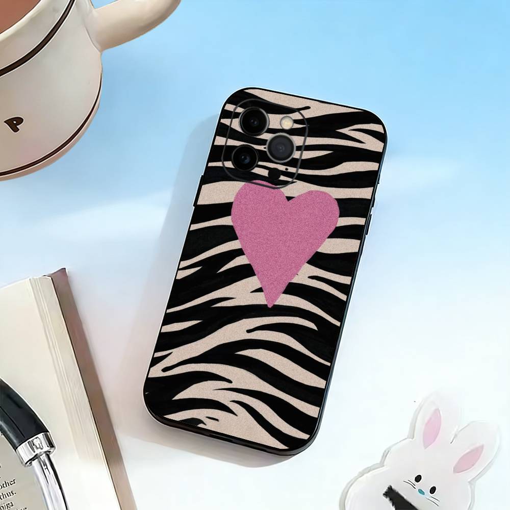 Liquid Swirl Pattern Phone Case For iPhone 17,16,15,14,13,12,11 Plus,Pro Max,XS,Soft Silicone Black Cover