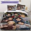Love Love Threepiece Set 1 Duvet Cover 2 Pillowcase Without Core Without Core Soft And Comfortable Bedding Set Duvet Cover And Pillowcase
