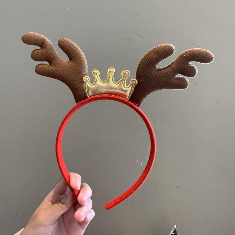 Kinder Feen Geweih Haarspange - Mori Stil Weihnachts Stirnband für Mädchen