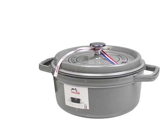 

Staub Cocotte Round 22cm Graphite Gray 18 Pot (Rondo) Two-handed [Item]