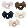 Langzu Ribbon Scrunchie Hair Hair Hair Set of Parent and Child Hair Hair Korean Perfect for Entrance and Graduation Ceremonies and Ash Ties,