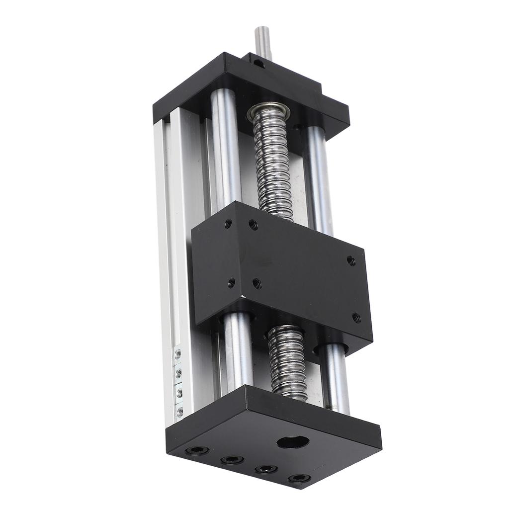 Slide Linear Stage 100mm Stroke 10mm Reserved Protection Dual Axes Manual Linear Rail Sliding Table