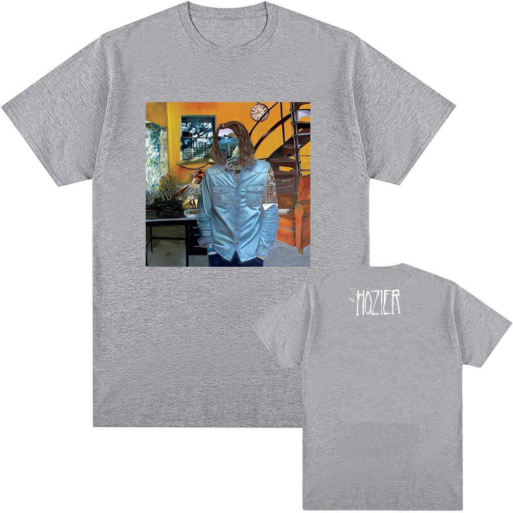 

Hozier 10 Year Anniversary Album Tee Hozier Printing T-shirt Summer O-neck Short Sleeve Tshirts Cotton High Quality Mens T Shirt 4XL