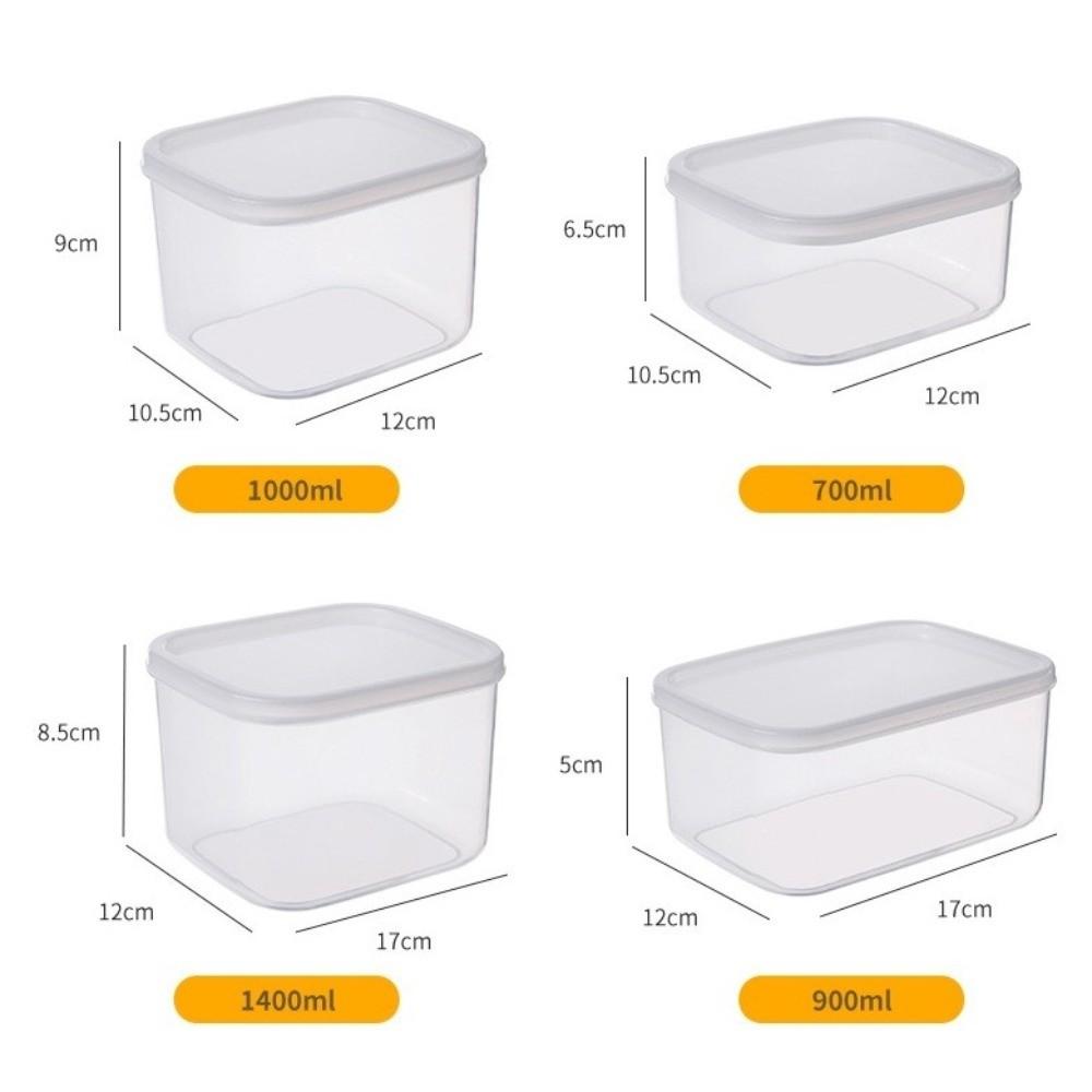 Transparent Refrigerator Storage Box Fresh Preservation Multifunctional Fridge Organizer Rack Durable Resuable