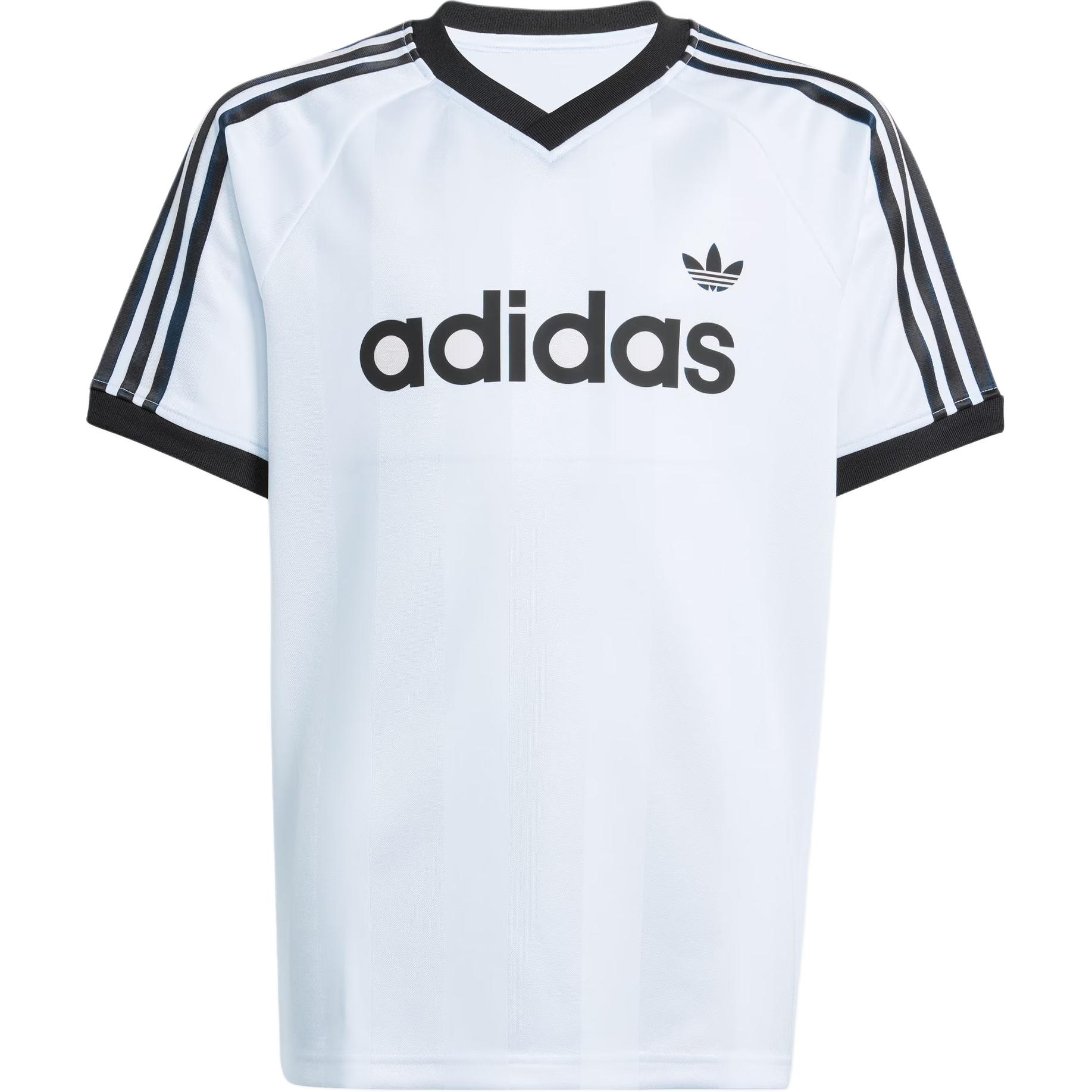Adidas Originals Loose Sports V-Neck Short Sleeve T-Shirt Kids tops KE2841 128