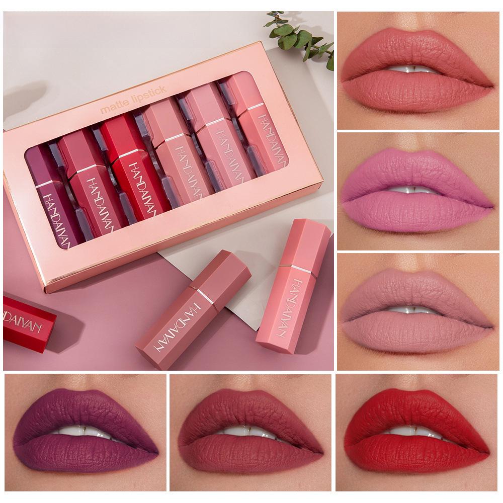 HANDAIYAN 6-Piece Matte Lipstick Set