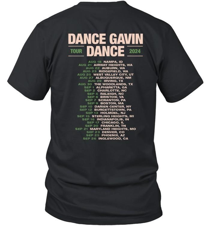 Dance Gavin Dance Strawberry Blossom Tour 2024 Shirt Unisex T-Shirt L