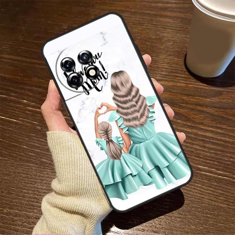 Familie Mom Girl Women Case For OnePlus Nord CE 3 Lite 2 2T N10 N20 N30 N100 N200 8T 9R 10R 10T 9 10 Pro 11 Cover