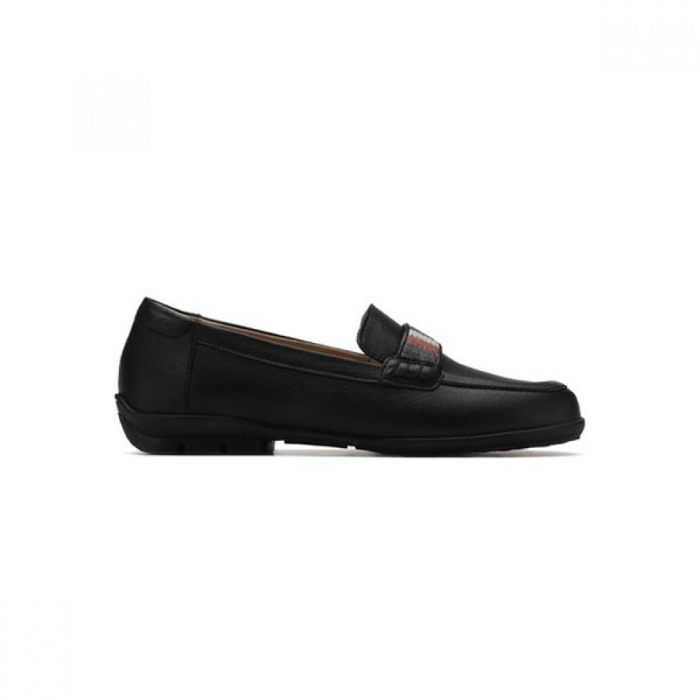 Vigevano Women Daily Comfort Moccasin Loafer Black Emma 01 250