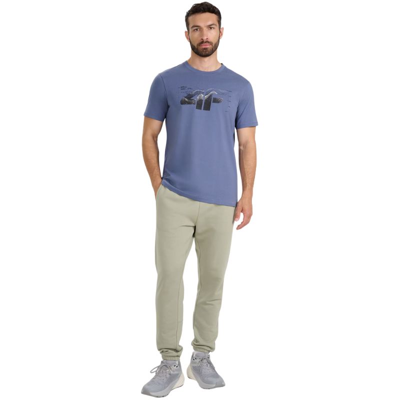 Men's 4F M2359 Denim T-Shirt, 100% Cotton, Size S
