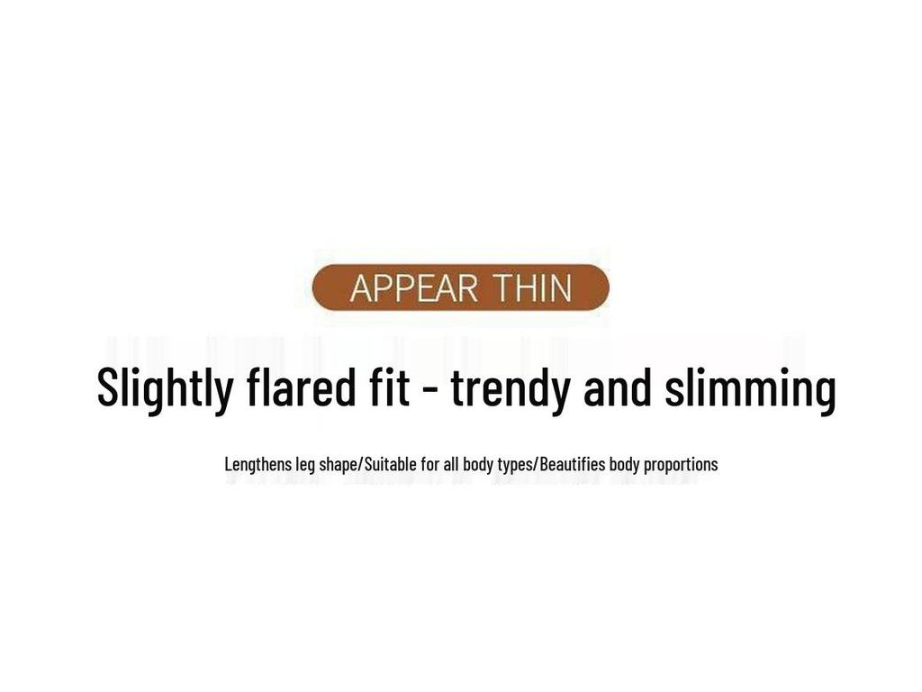 Vintage High-Waisted Non-Clingy Micro-Flare Jeans for Women with Slimming Loose Fit, Fleece-Lined, Raw Edge, Floor-Length, Autumn/Winter Style