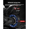 Children's Electric Motorcycle Dual Drive Children's Car with Remote Control Bluetooth Music LED Light Microphone Luminous Wheel