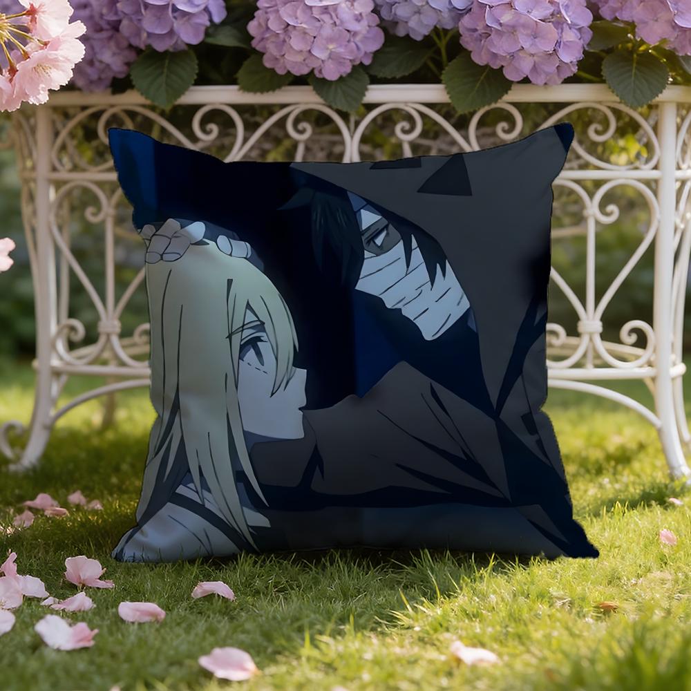 Anime A-Angels of D-Death Cushion Cover Home & Car Dual-Scene Pillow Cover: Reversible for Premium Comfort