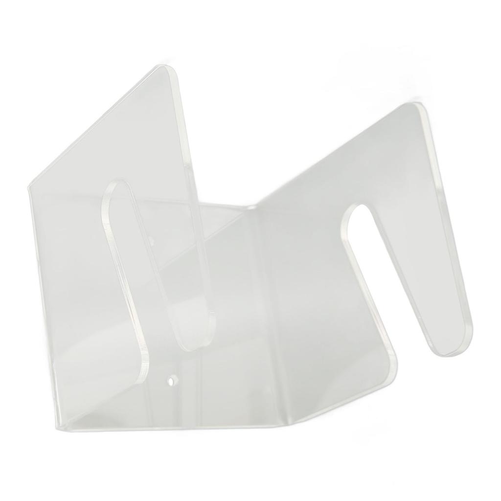 Skateboard Wall Mount Acrylic Display Storage Holder Hanger Home Decoration for Indoor Transparent