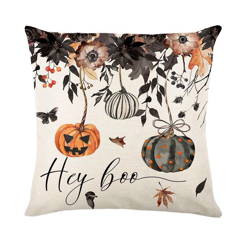 

Pumpkin Hug Pillow Case Halloween Range Decoration Home Sofa Cushion Set Living Room Bedroom Pillow Cover 45*45cm JYM472-4