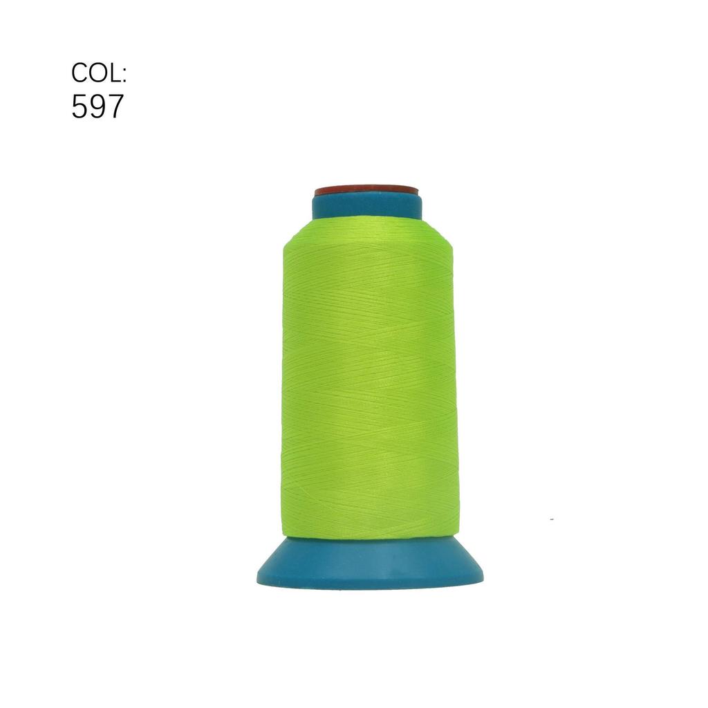 Fir de brodat din poliester ultrafin de înaltă rezistență 75D/2 - 80 de culori, 4000 m