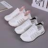 New Spring and Summer Women's Fly-woven Sneakers Fashionable Versatile Running Shoes Mesh Breathable Casual Female Students