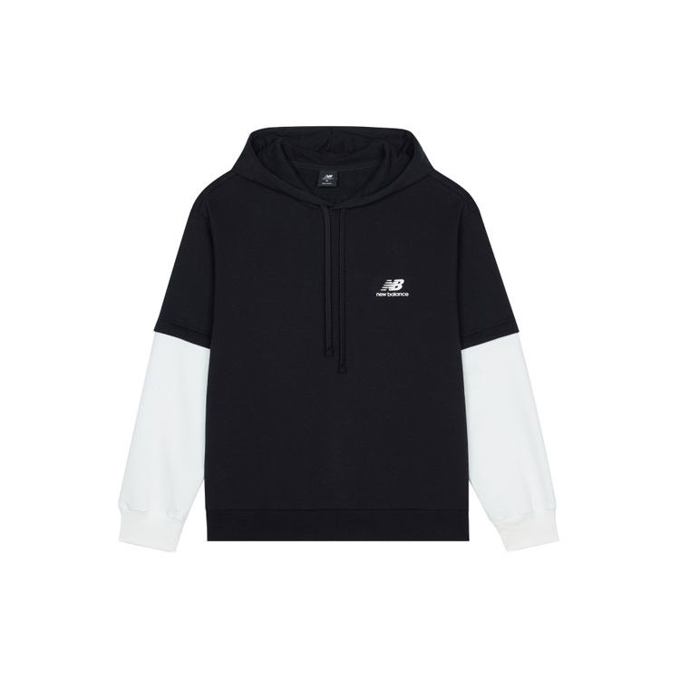 

Мужская толстовка с капюшоном New Balance с цветными блоками, черный AMT13342-BK