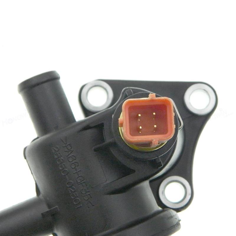 Engine Coolant Thermostat Housing 25650-02560 for KIA Picanto SA New Morning 2004-2010, for HYUNDAI ATOZ & AMICA 1.0 1.1