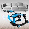 Interactive Walker Ride-on Pusher Racing Car Formula 1 3in1 Blue