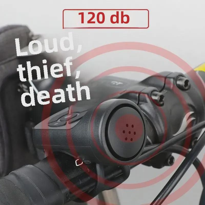 Dağ ve Çocuk Bisikletleri için Süper Yüksek Sesli Elektrikli Korna Zil