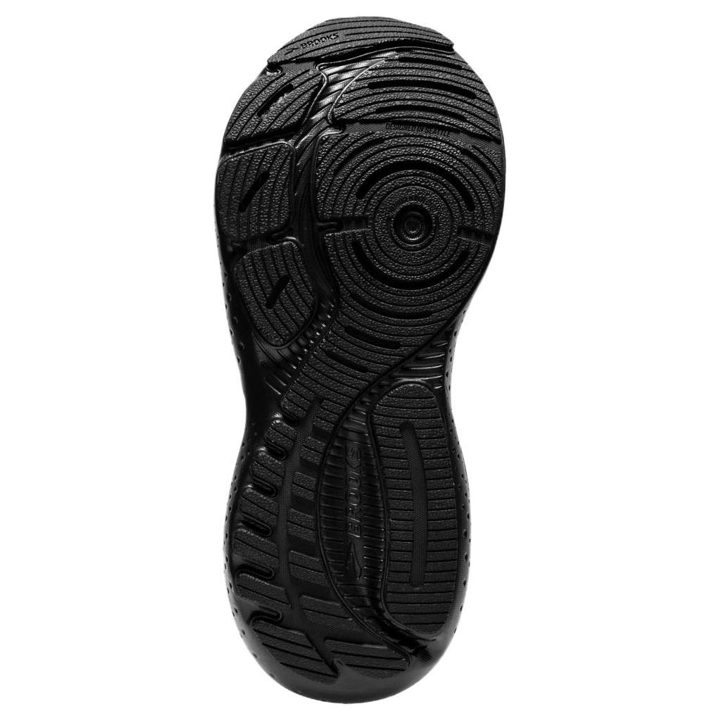 Brooks Glycerin GTS 21 2E Weit Schwarz Ebenholz Herren Sneaker 110420-2E-020