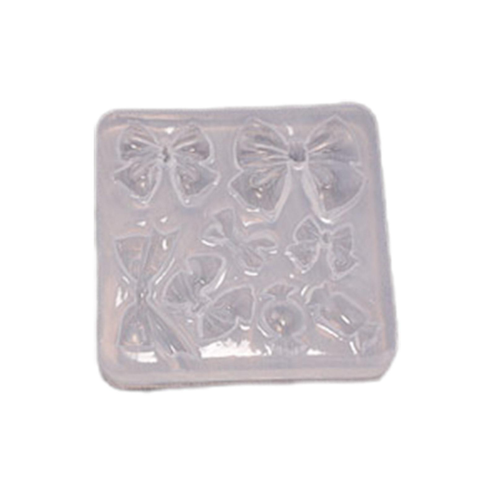 

Bowknot Hairpin Keychain Resin Casting Silicone Mold Mirror Surface Large Medium and Small Bowknot Ornament Mould 1