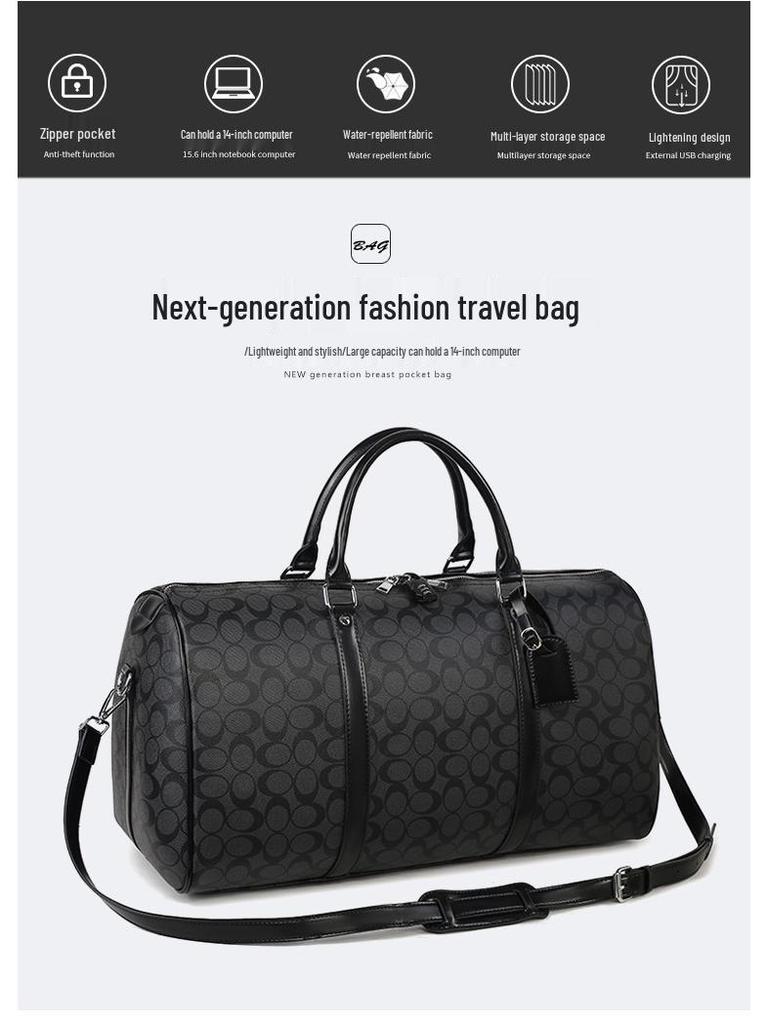 2024 Unisex Large Capacity Travel Duffel and Crossbody Bag