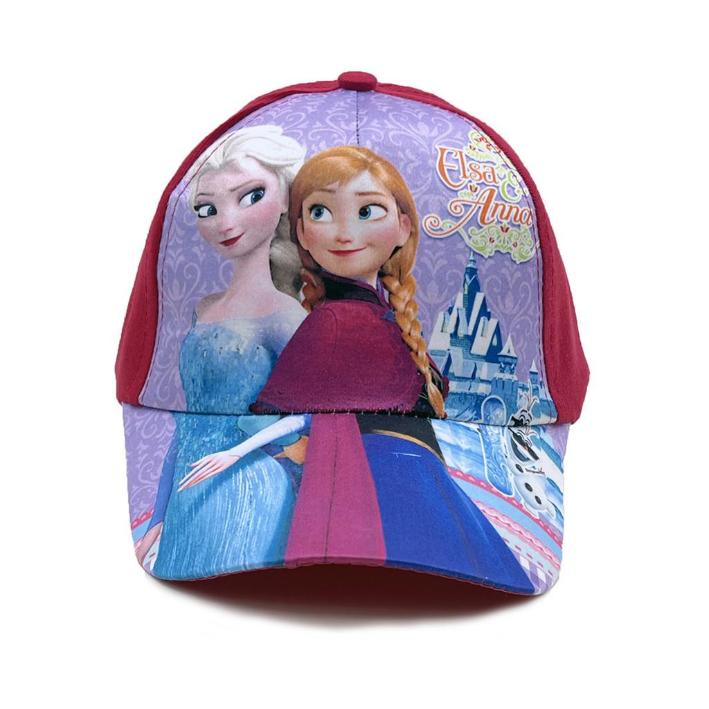 Character Frozen Baseball Hat With Breathable Polyester Material Sun Protection