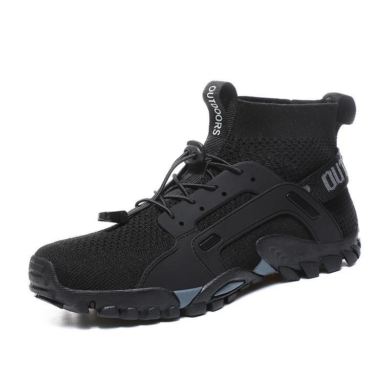 2025 New Men's Outdoor Sneakers Wear Resistant and Anti Slip Hiking and Mountaineering Shoes Camo Casual Breathable Shoes 38-48