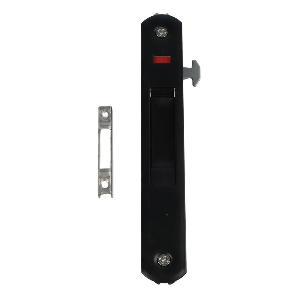 Sliding Door Lock Hook Glass Door Window Handle Lock Hook Stainless Steel Flush Mount Sliding Door Window Latch Lock