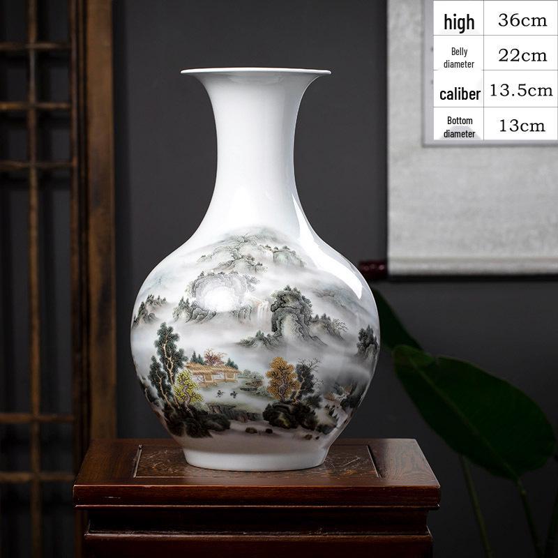 Jingdezhen Ceramic Vases - Chinese Home Decor for TV Cabinets & Shelves