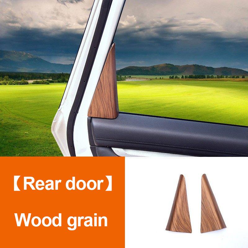 For Honda CRV CR-V 2017 2018 ABS Car Front Rear Door Window Inner Triangle A Pillar Column Cover Accessories